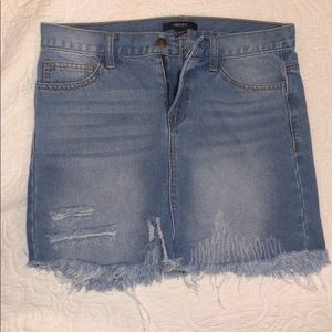 Forever 21 jeans skirt